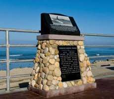 The park features a Tourmaline Memorial which was The park features a Tourmaline Memorial which was built in 2006. It is a way of honoring all the people who have enjoyed the surf at the park. This in